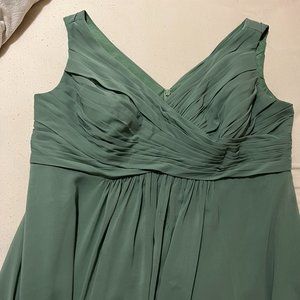 Bridesmaid's or Prom Dress - JJs House - Color Basil